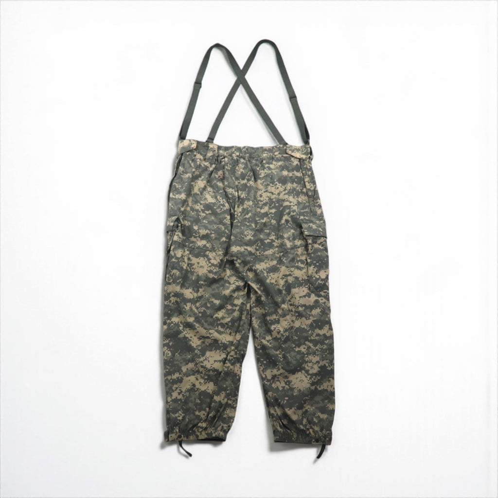 US ARMY ECWCS GEN3 LEVEL5 ソフトシェル カーゴパンツ XL ナイロン 防水 サスペンダー付 ドローコード 8415-01-538-6875 デジタルカモ