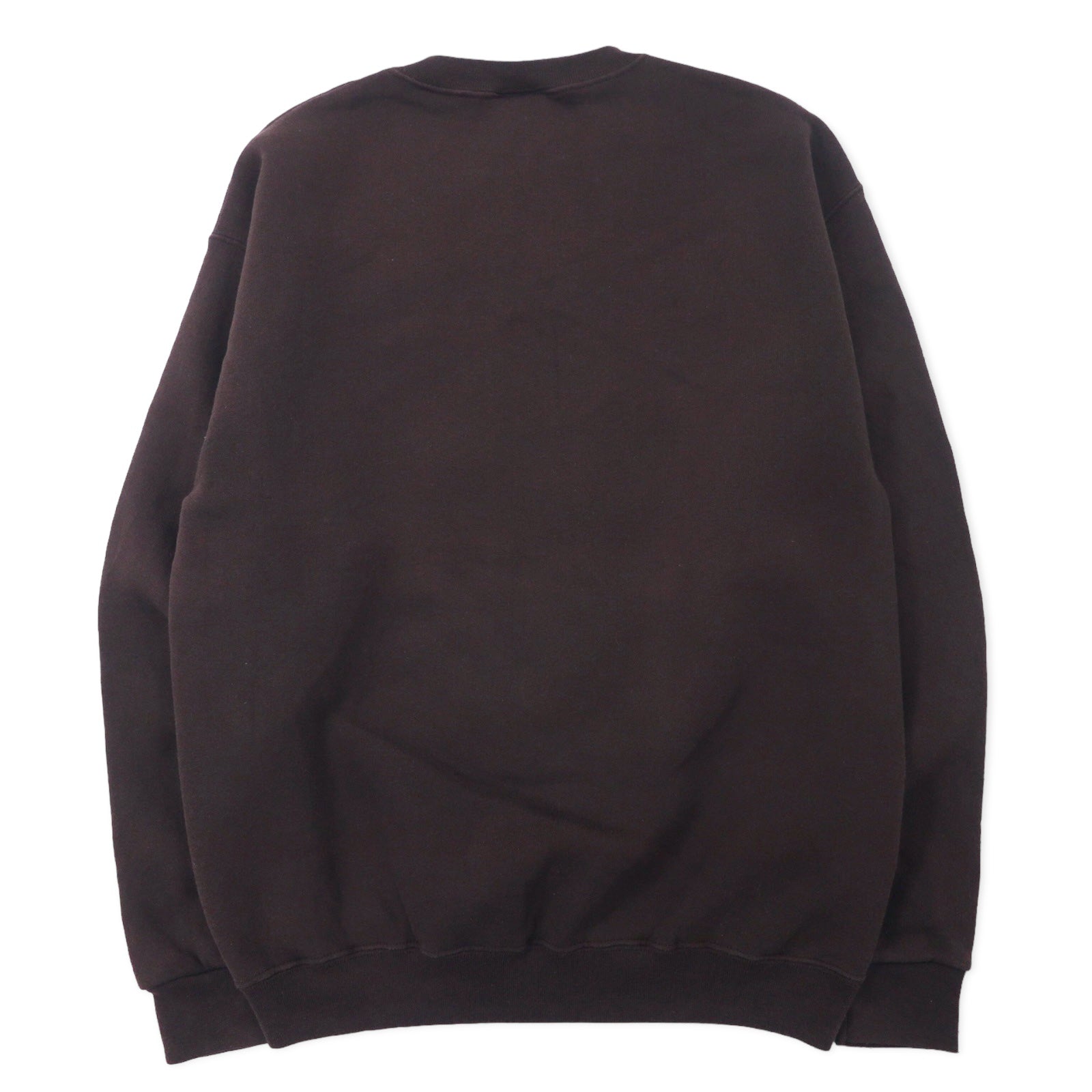 LOGO 7 USA Made Anni '90 Stampa Felpa M Marrone Cotone Interno Felpato CAPE COD