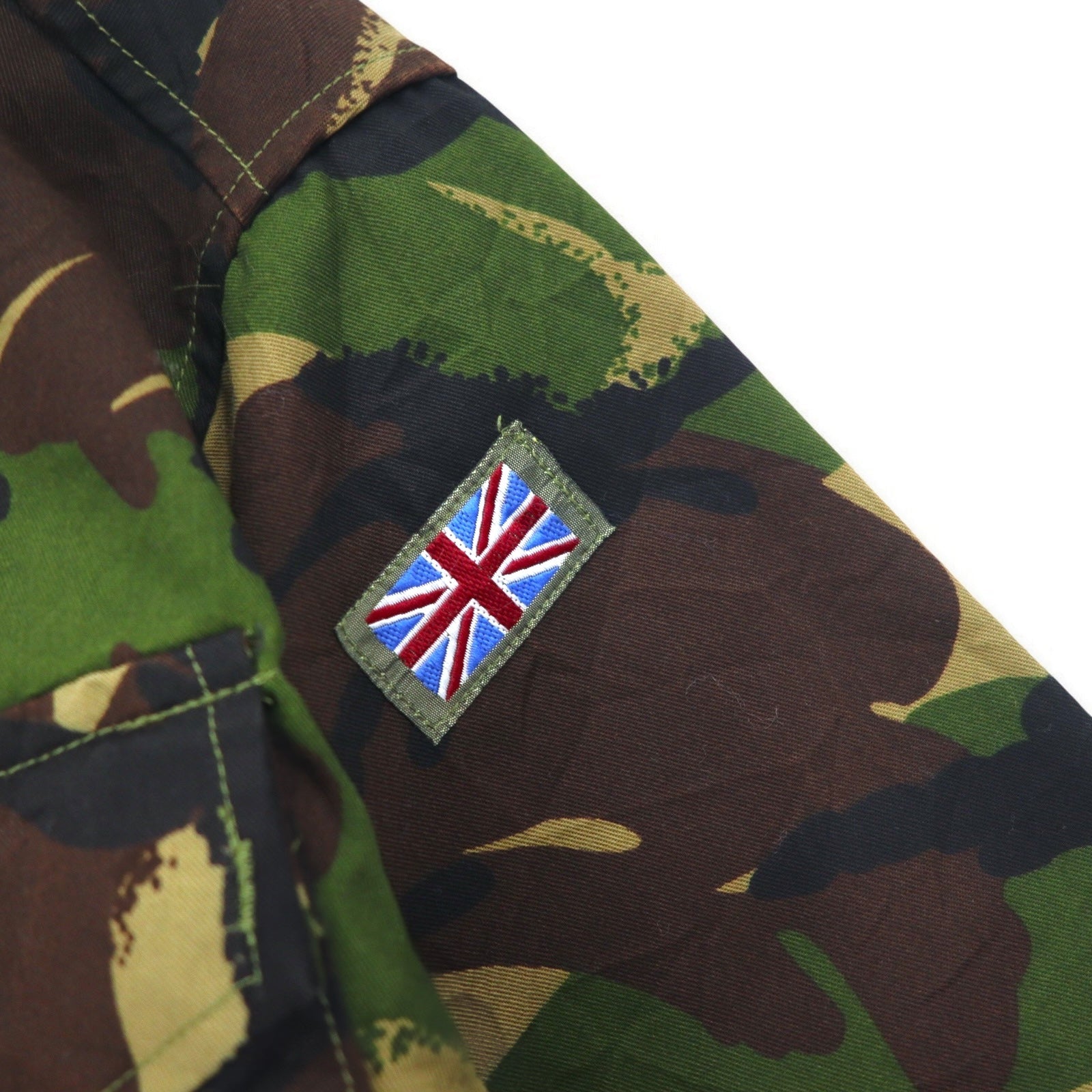 BRITISH ARMY Giacca da combattimento Esercito Britannico XXL Cachi Mimetica Woodland Militare Giacca Leggera, Woodland DP 8415-99-503-8779