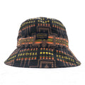 PENDLETON Cappello a secchiello FREE Nero Fantasia Stampa geometrica Nativi Poliestere Idrorepellente ECOPET HAT