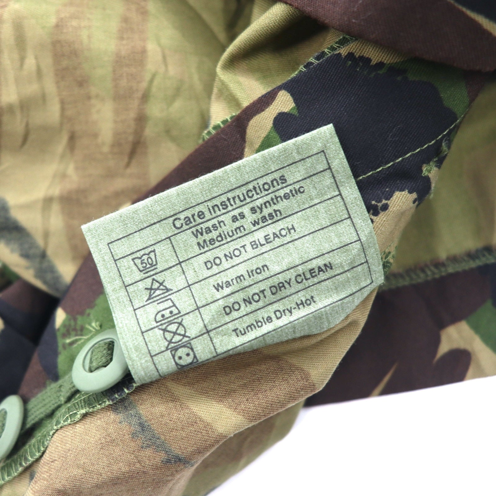 BRITISH ARMY Giacca da combattimento Esercito Britannico XXL Cachi Mimetica Woodland Militare Giacca Leggera, Woodland DP 8415-99-503-8779
