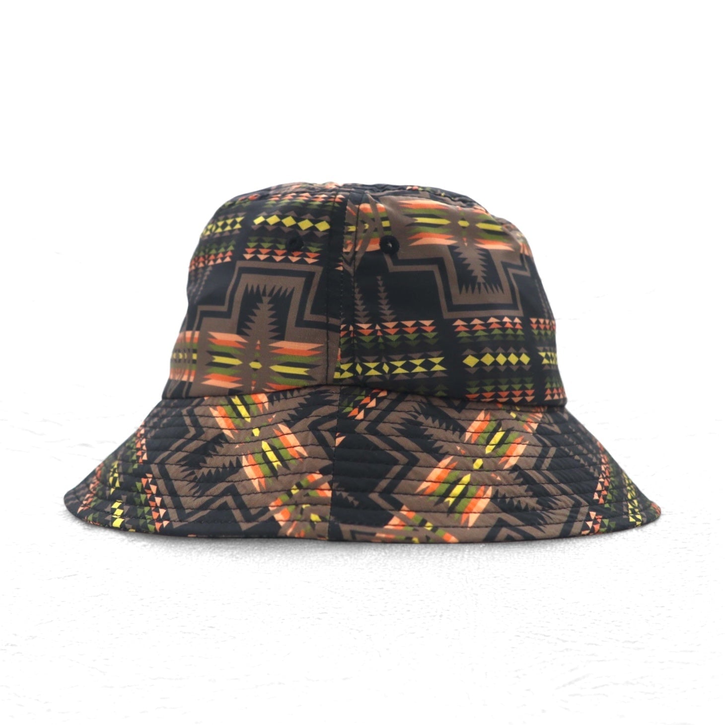 PENDLETON Cappello a secchiello FREE Nero Fantasia Stampa geometrica Nativi Poliestere Idrorepellente ECOPET HAT