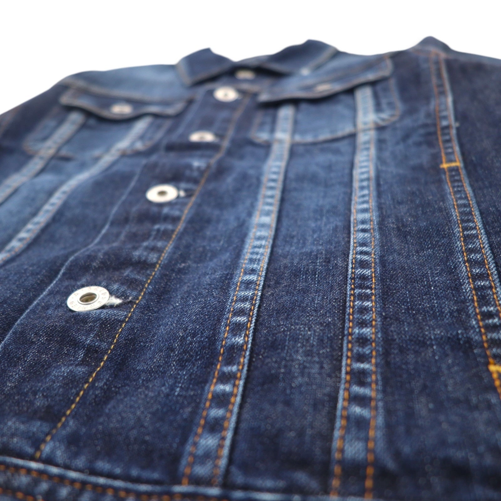 AG ( ADRIANO GOLDSCHMIED ) Giacca di jeans S indaco blu cotone