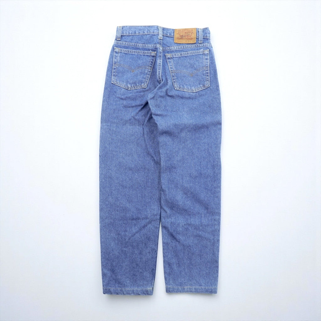 Levi's 90年代 USA製 610 テーパード デニムパンツ ジーンズ S インディゴ 610-0217 ボタン裏525