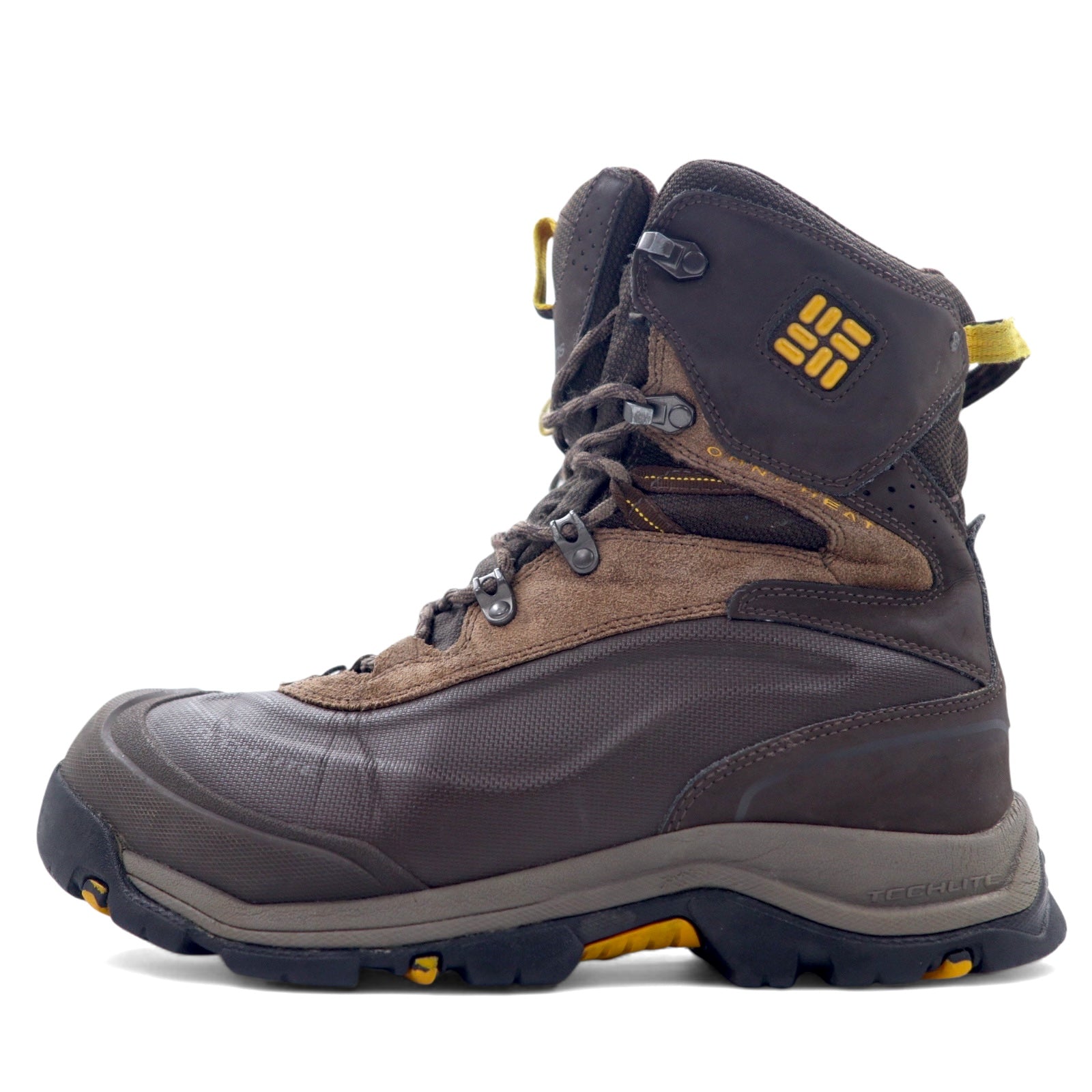 Columbia Bugaboot Scarponi da trekking 27cm Marrone Impermeabile OMNI-HEAT Omni-Heat BI1490