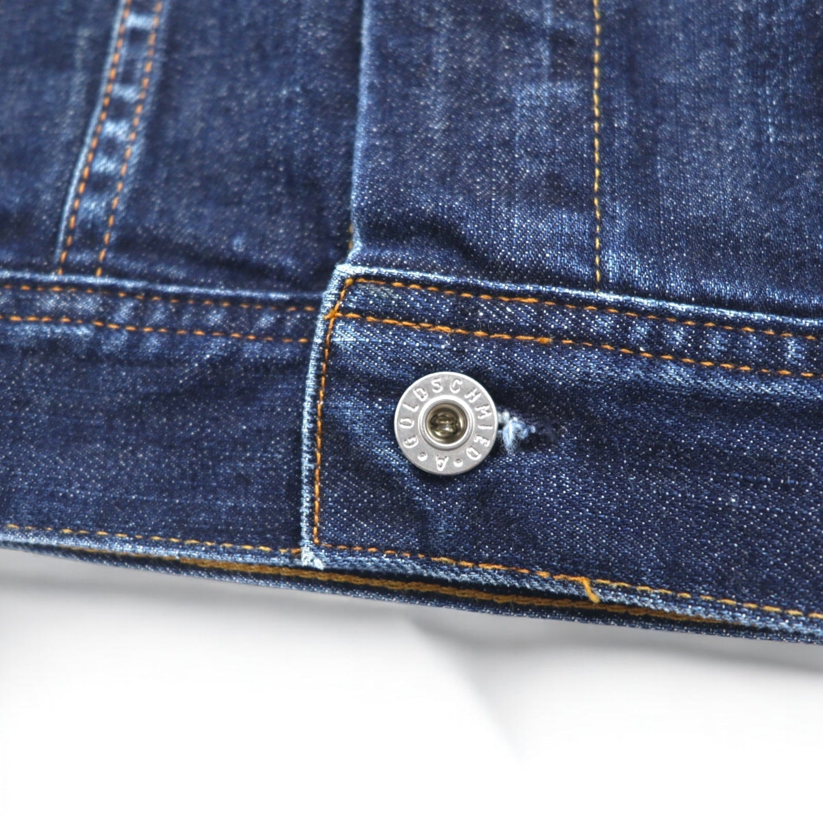 AG ( ADRIANO GOLDSCHMIED ) Giacca di jeans S indaco blu cotone