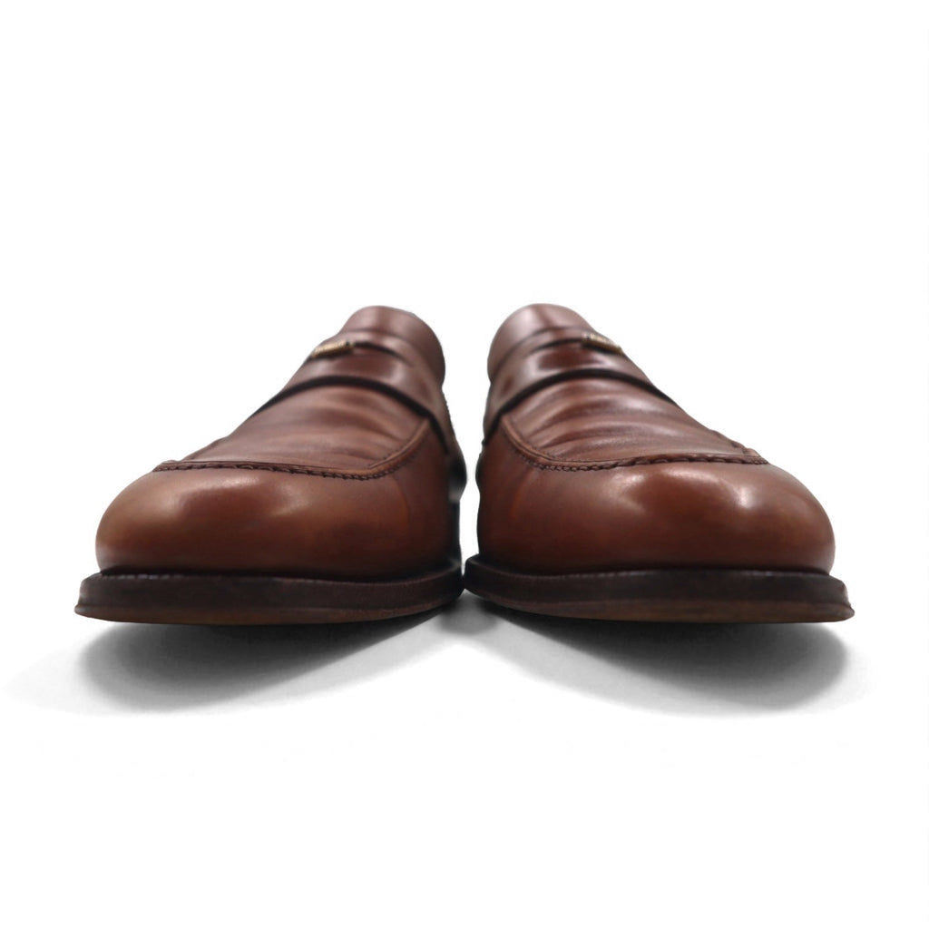 BALLY イタリア製 ペニー コイン ローファー ドレスシューズ 27.5cm モカシン TIZZO