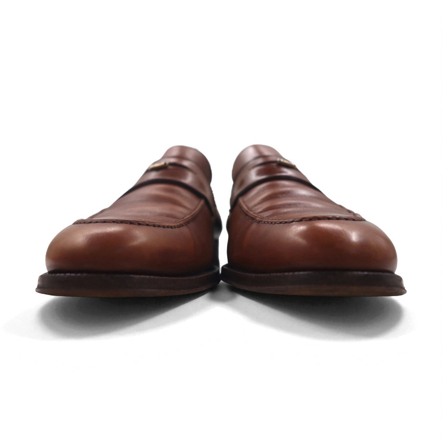 BALLY イタリア製 ペニー コイン ローファー ドレスシューズ 27.5cm モカシン TIZZO