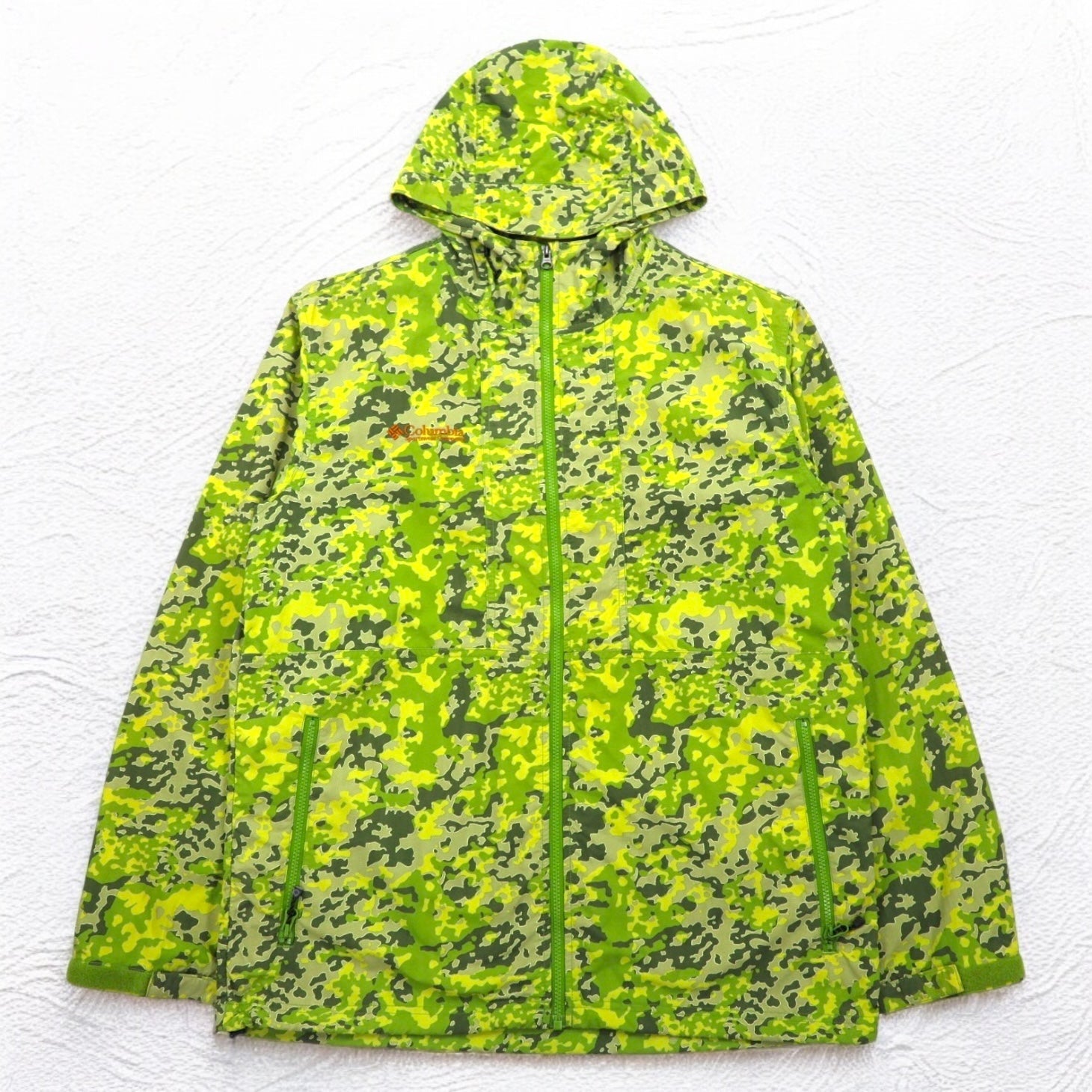 Columbia Hazen Jacket, parka da montagna in nylon, XL, verde mimetico, XCO PM3356