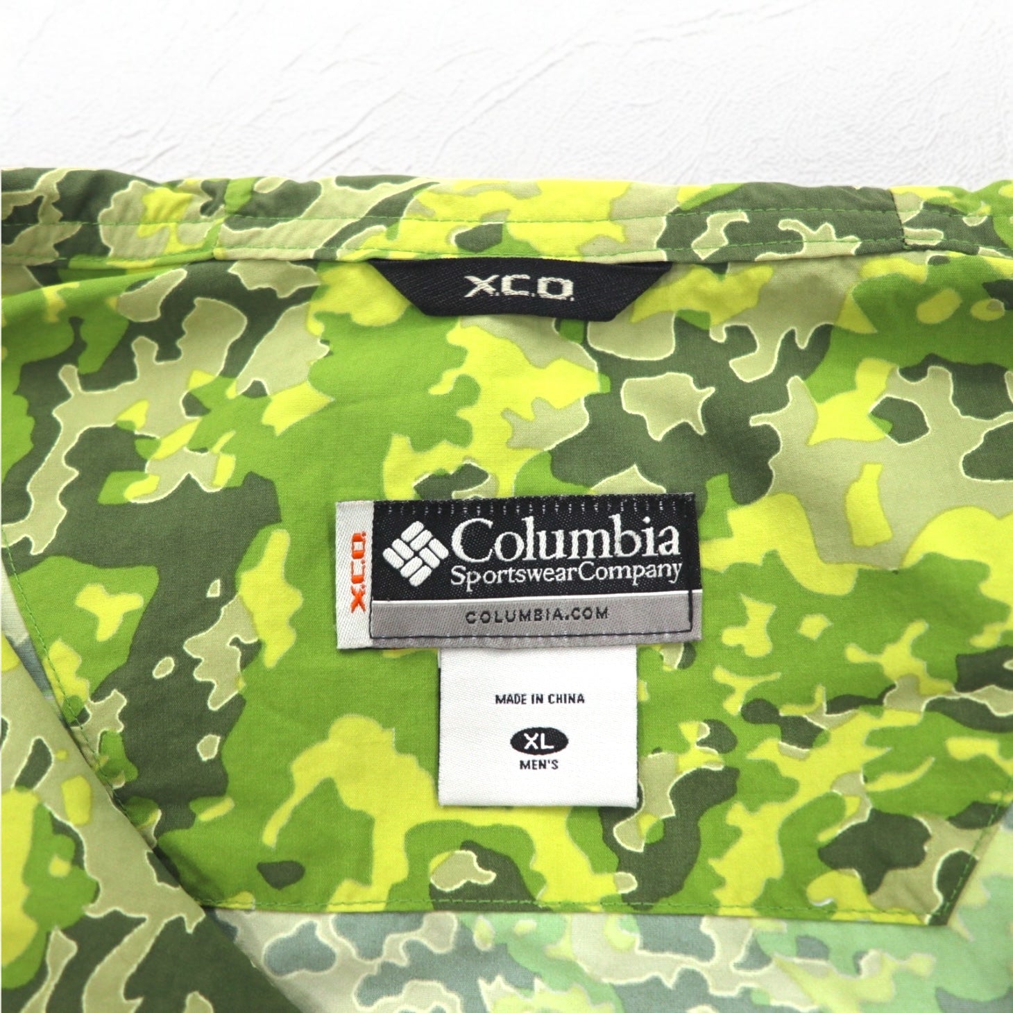 Columbia Hazen Jacket, parka da montagna in nylon, XL, verde mimetico, XCO PM3356