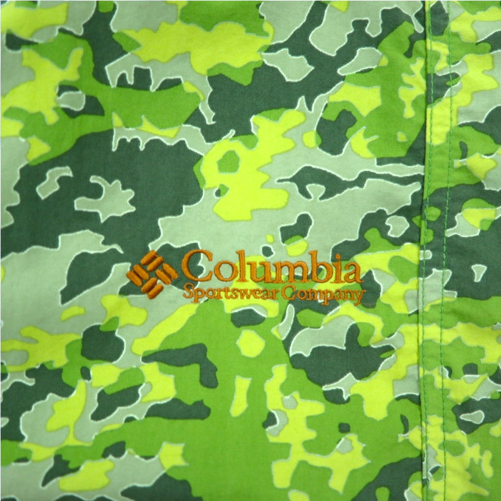 Columbia Hazen Jacket, parka da montagna in nylon, XL, verde mimetico, XCO PM3356