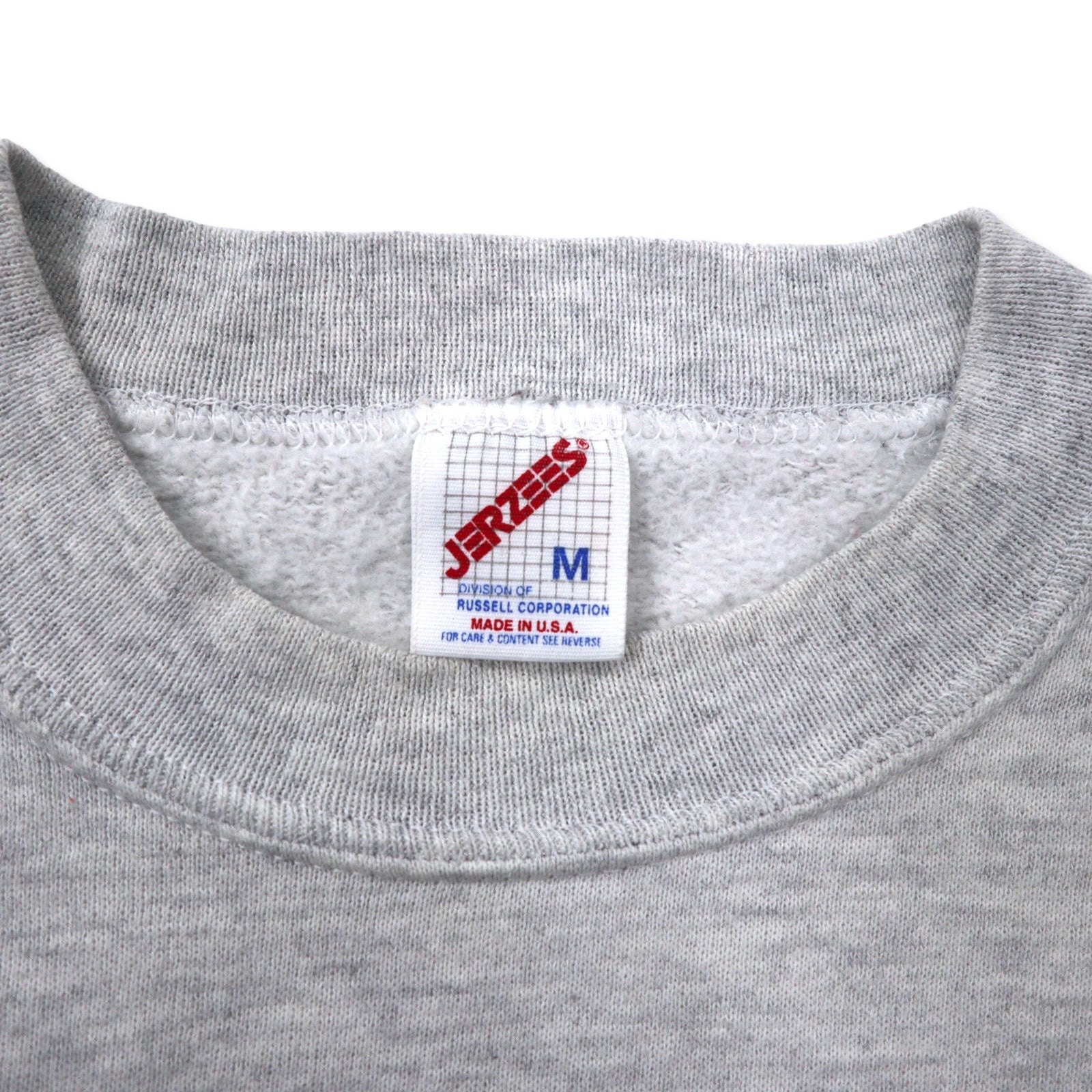 JERZEES Made in USA Anni '90 Felpa stampata Las Vegas M Grigio Cotone Casinò