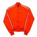 adidas originals × PHARRELL WILLIAMS トラックジャケット ジャージ XS オレンジ スナップボタン トレフォイルロゴ 3ストライプ Z97399