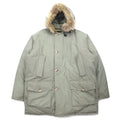 WOOLRICH USA製 アークティックパーカ ARCTIC PARKA ダウンジャケット XL グレー ポリエステル ダブルジップ
