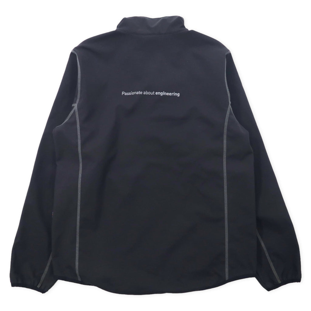 HELLY HANSEN WORKWEAR Giacca softshell foderata in pile, taglia L, colore nero, in poliestere, modello APOLLO