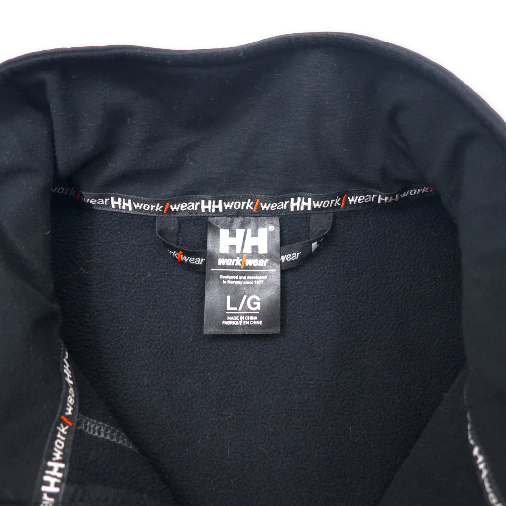 HELLY HANSEN WORKWEAR Giacca softshell foderata in pile, taglia L, colore nero, in poliestere, modello APOLLO