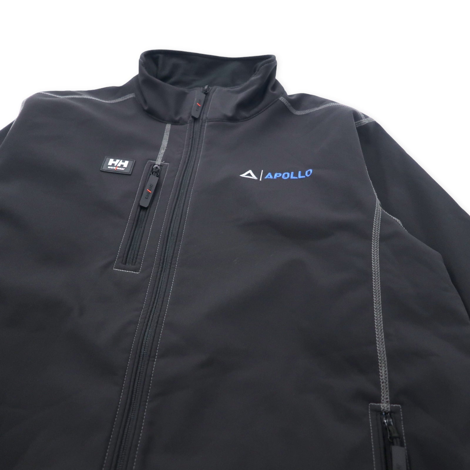 HELLY HANSEN WORKWEAR Giacca softshell foderata in pile, taglia L, colore nero, in poliestere, modello APOLLO