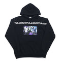 Felpa con cappuccio grafica FLAGSTUFF M nero F-LAGSTUF-F LABO HOODIE 19SS-FS-41