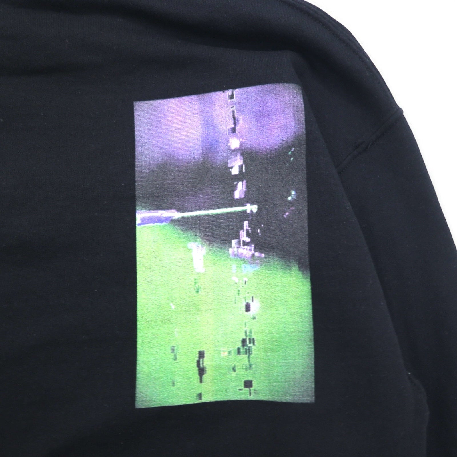 Felpa con cappuccio grafica FLAGSTUFF M nero F-LAGSTUF-F LABO HOODIE 19SS-FS-41