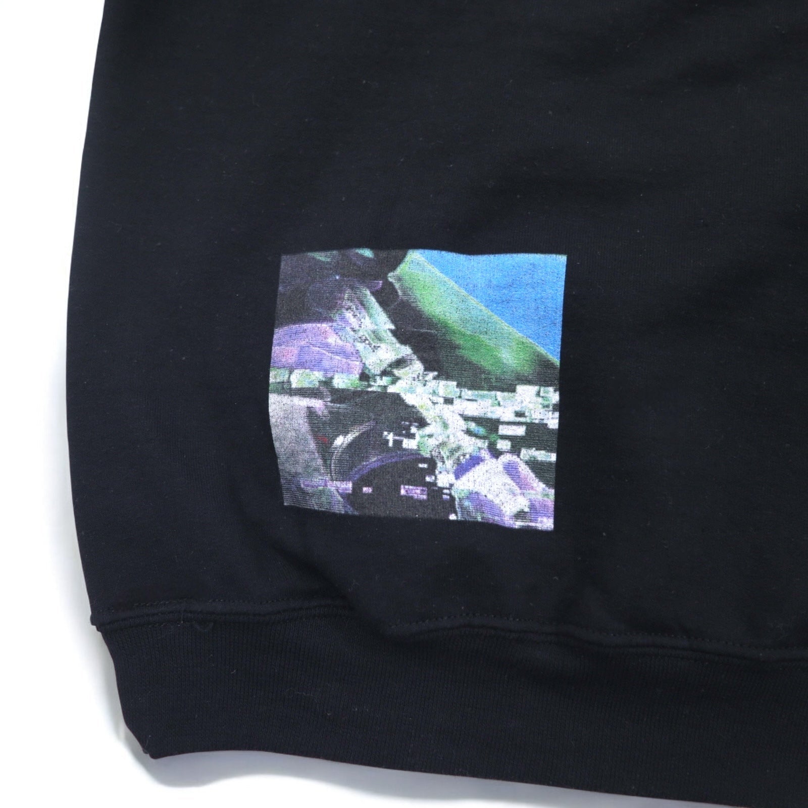 Felpa con cappuccio grafica FLAGSTUFF M nero F-LAGSTUF-F LABO HOODIE 19SS-FS-41