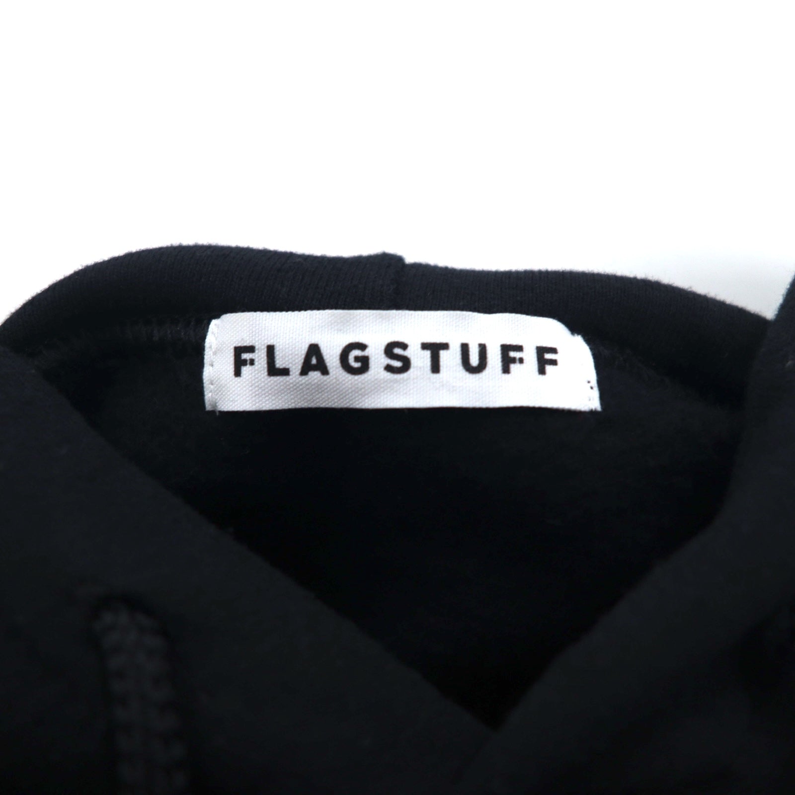 Felpa con cappuccio grafica FLAGSTUFF M nero F-LAGSTUF-F LABO HOODIE 19SS-FS-41