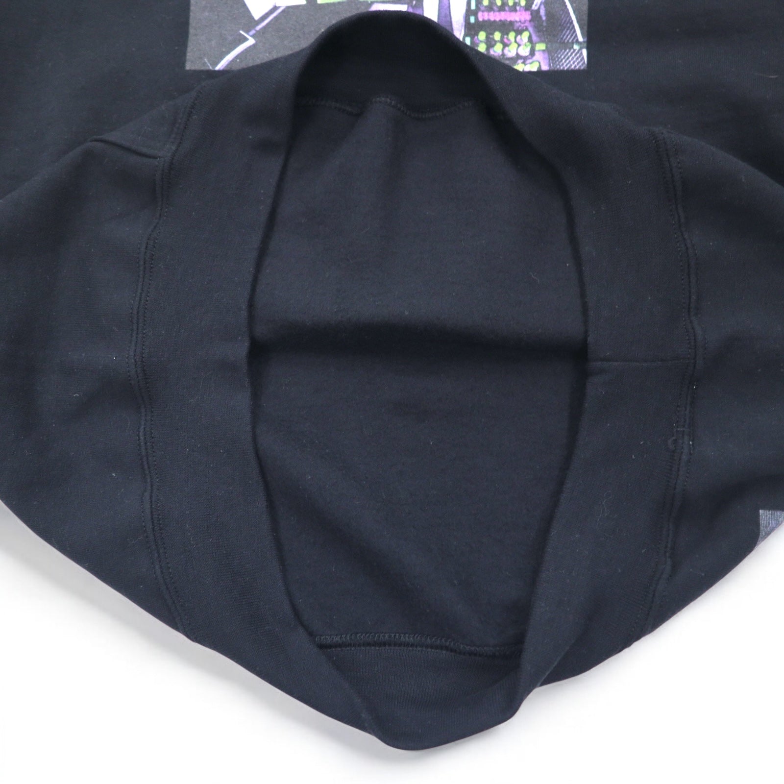 Felpa con cappuccio grafica FLAGSTUFF M nero F-LAGSTUF-F LABO HOODIE 19SS-FS-41