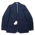 CHAPS 3B Giacca Sartoriale L Blu Navy Cotone Nuovo con Cartellino