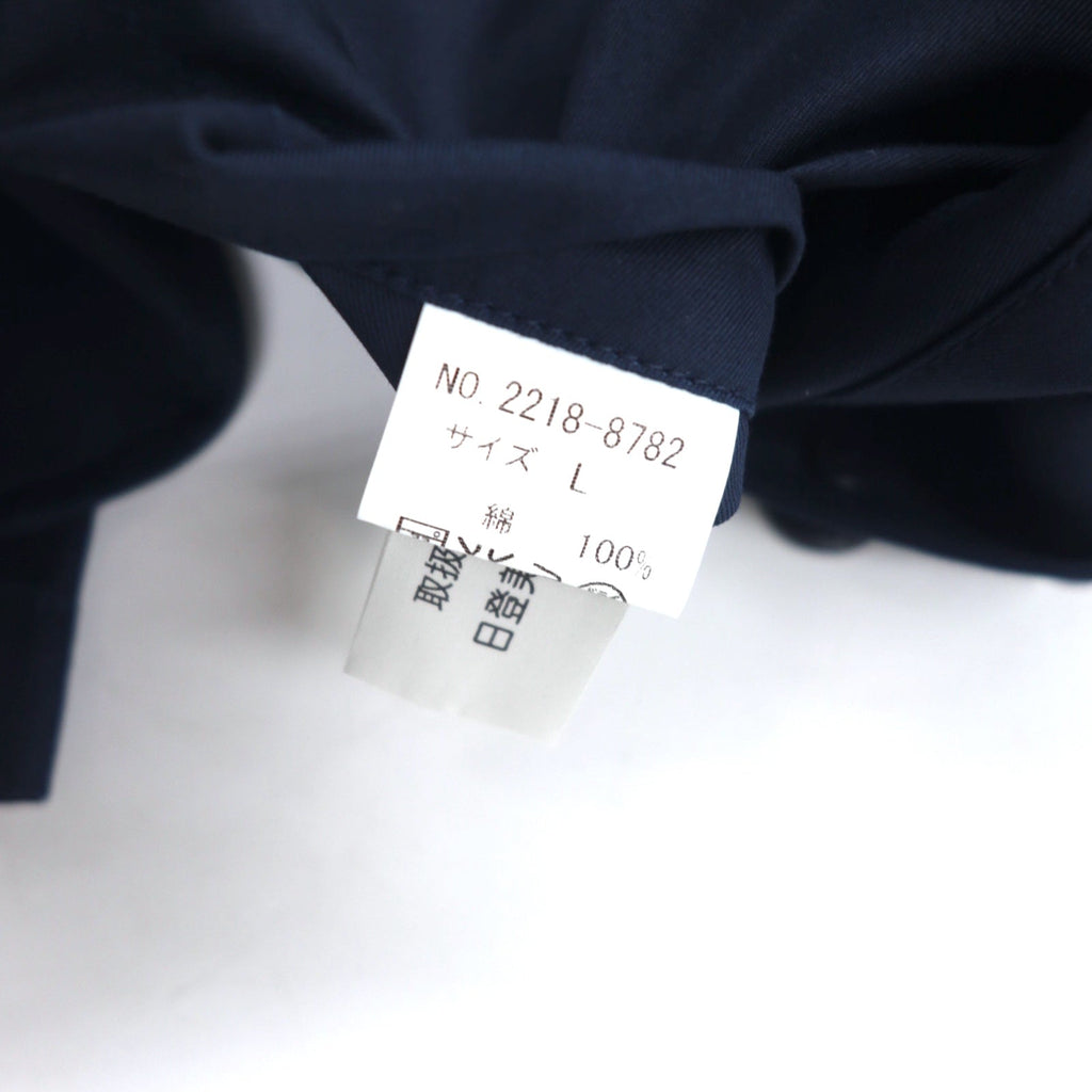 CHAPS 3B Giacca Sartoriale L Blu Navy Cotone Nuovo con Cartellino