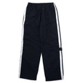 Reebok 90年代 トラックパンツ ジャージ XL ブラック ポリエステル サイドライン ベクターロゴ