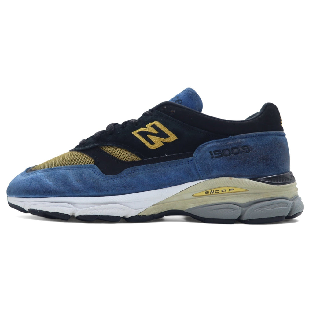 NEW BALANCE Sneakers M1500 Made in England 26.5cm Blu Nero Pelle Scamosciata M15009CV