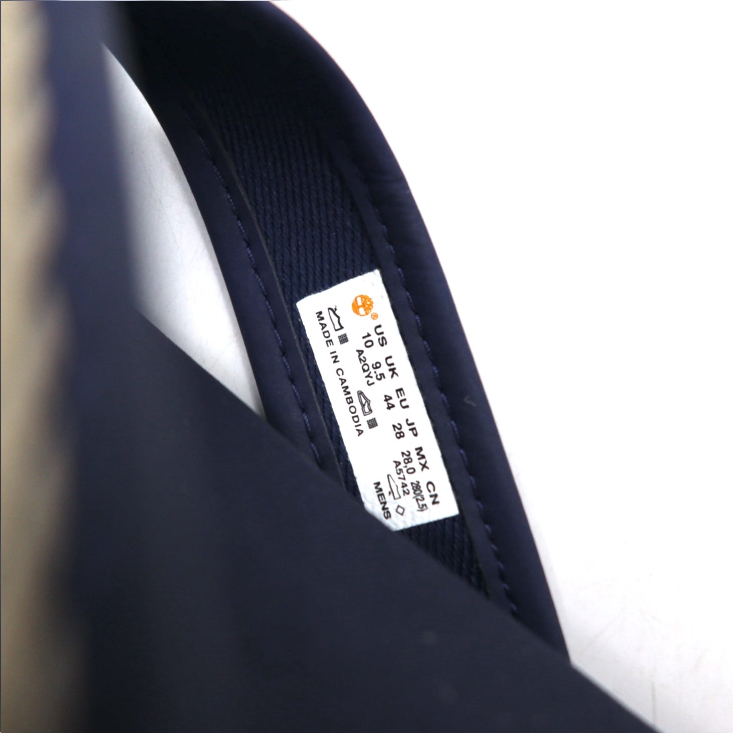 Timberland Seaton Bay Sandali da spiaggia 28cm Navy A2QYJ Nuovo