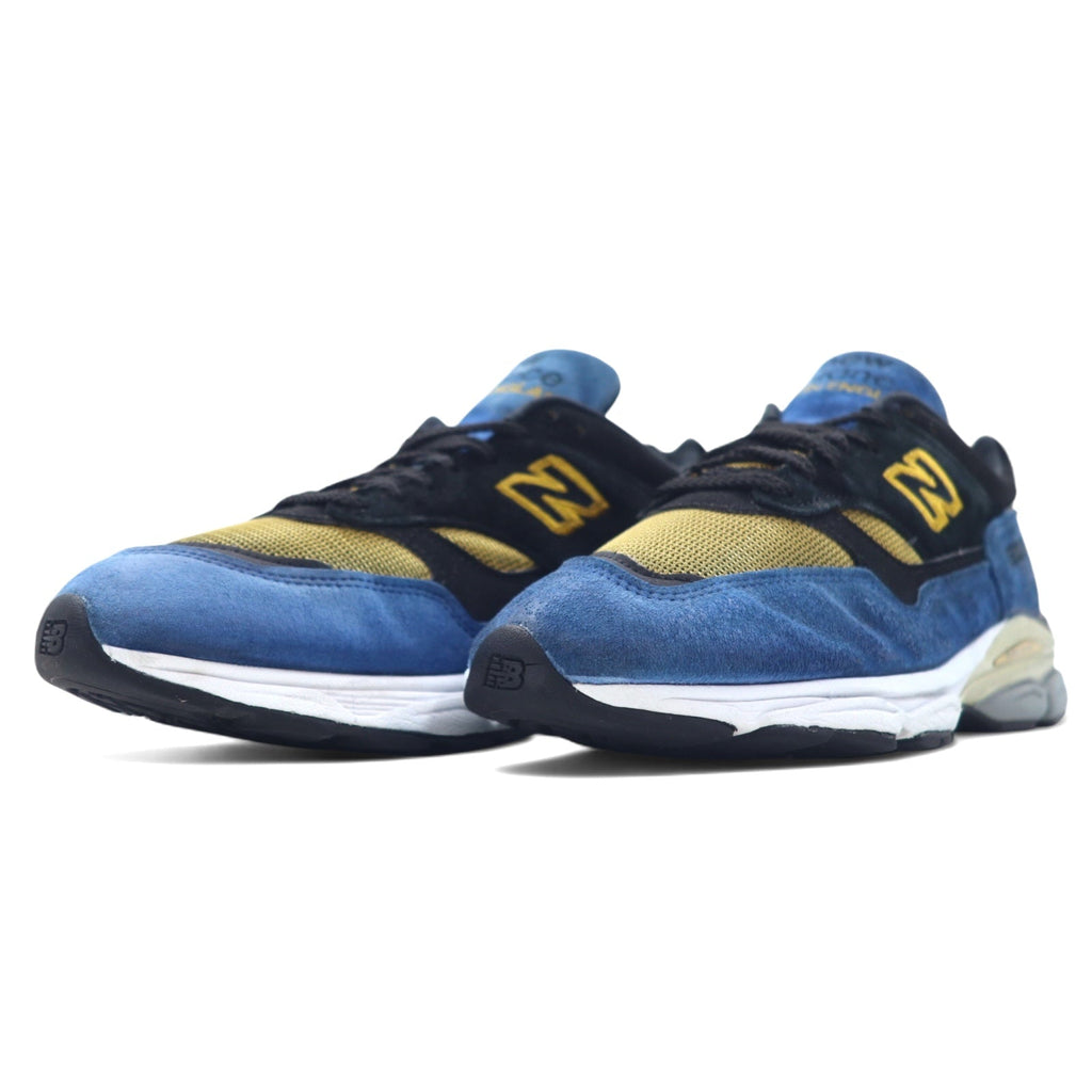 NEW BALANCE Sneakers M1500 Made in England 26.5cm Blu Nero Pelle Scamosciata M15009CV