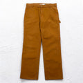 Carhartt Pantaloni da lavoro utility Pantaloni da imbianchino L Beige Anatra Tinta unita RELAXED FIT BN3279-M