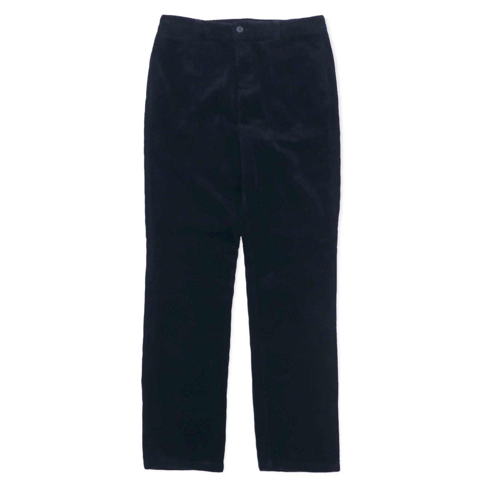 POLO RALPH LAUREN Pantaloni dritti in velluto a costine 18 blu navy cotone
