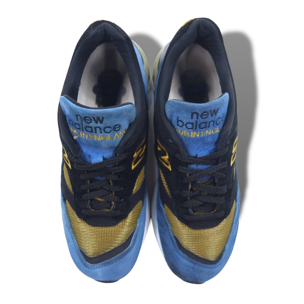 NEW BALANCE Sneakers M1500 Made in England 26.5cm Blu Nero Pelle Scamosciata M15009CV