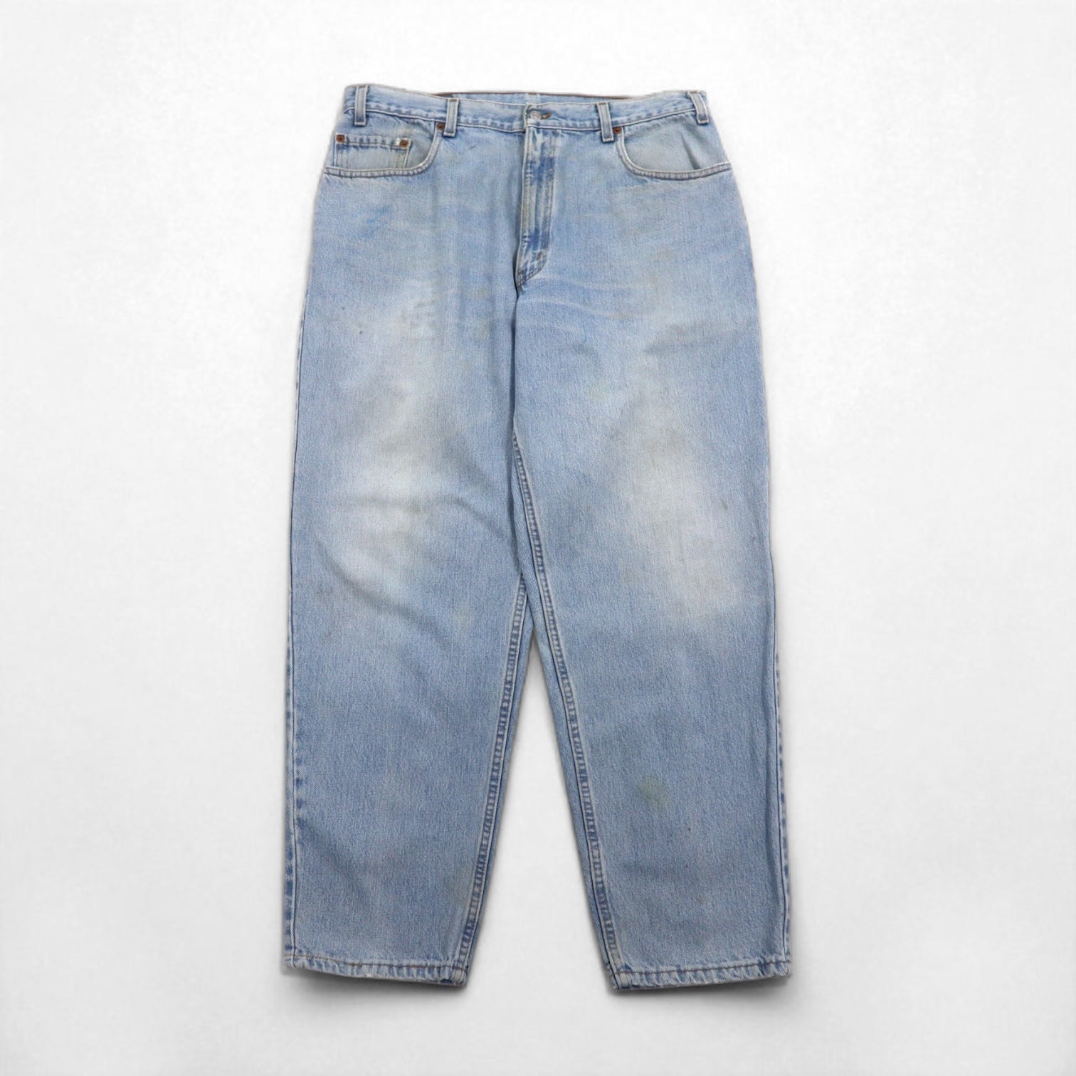 Levi's anni '90 USA 560 baggy loose fit tapered denim jeans XL blu LOOSE FIT TAPERED LEG 560-4834