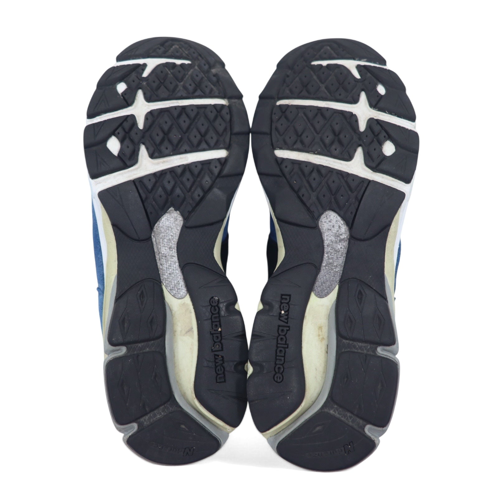 NEW BALANCE Sneakers M1500 Made in England 26.5cm Blu Nero Pelle Scamosciata M15009CV