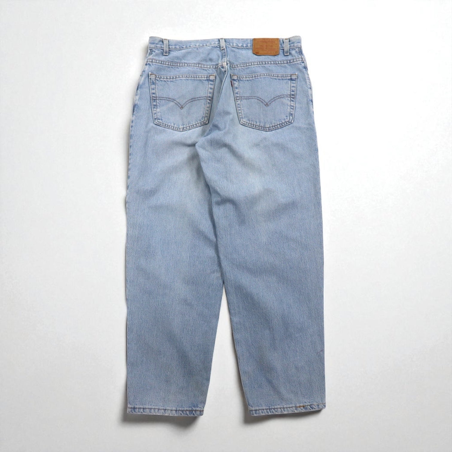 Levi's anni '90 USA 560 baggy loose fit tapered denim jeans XL blu LOOSE FIT TAPERED LEG 560-4834