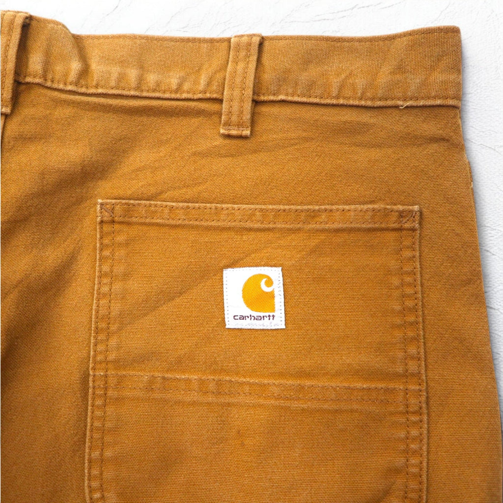Carhartt Pantaloni da lavoro utility Pantaloni da imbianchino L Beige Anatra Tinta unita RELAXED FIT BN3279-M