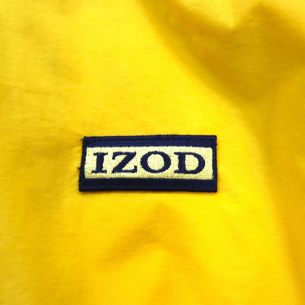 Giacca a vento vintage anni '90 IZOD, anni '90, color block, giacca in nylon, tuta da ginnastica, taglia L, fodera in rete