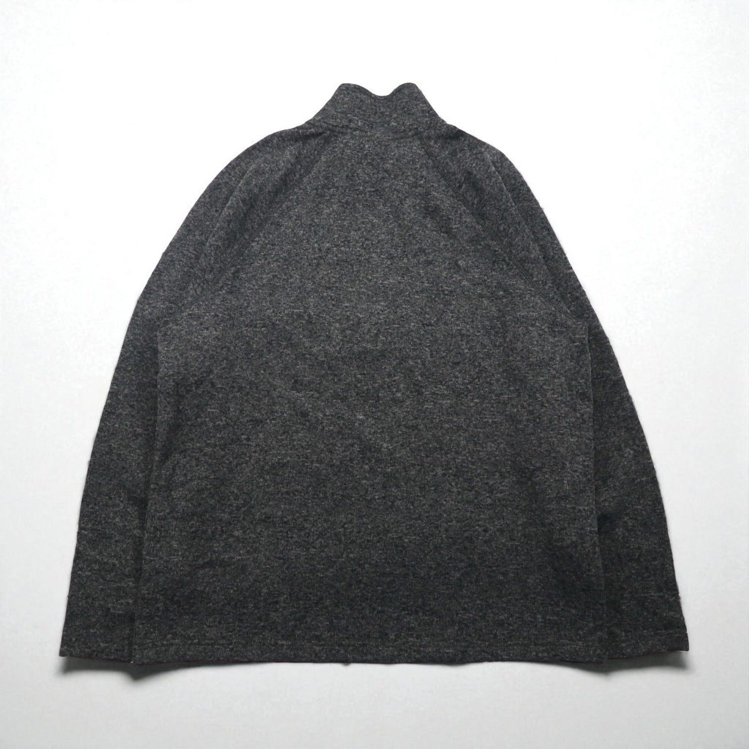 Eddie Bauer ハーフジップ フリースジャケット XL グレー RADIATOR SWEATER FLEECE 1/4 ZIP 未使用品
