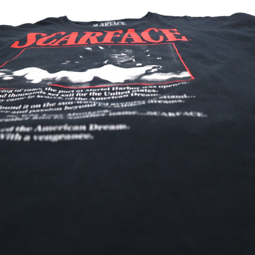 SCARFACE film T-shirt XL nero cotone Al Pacino RIPPLE JUNCTION Made in Honduras