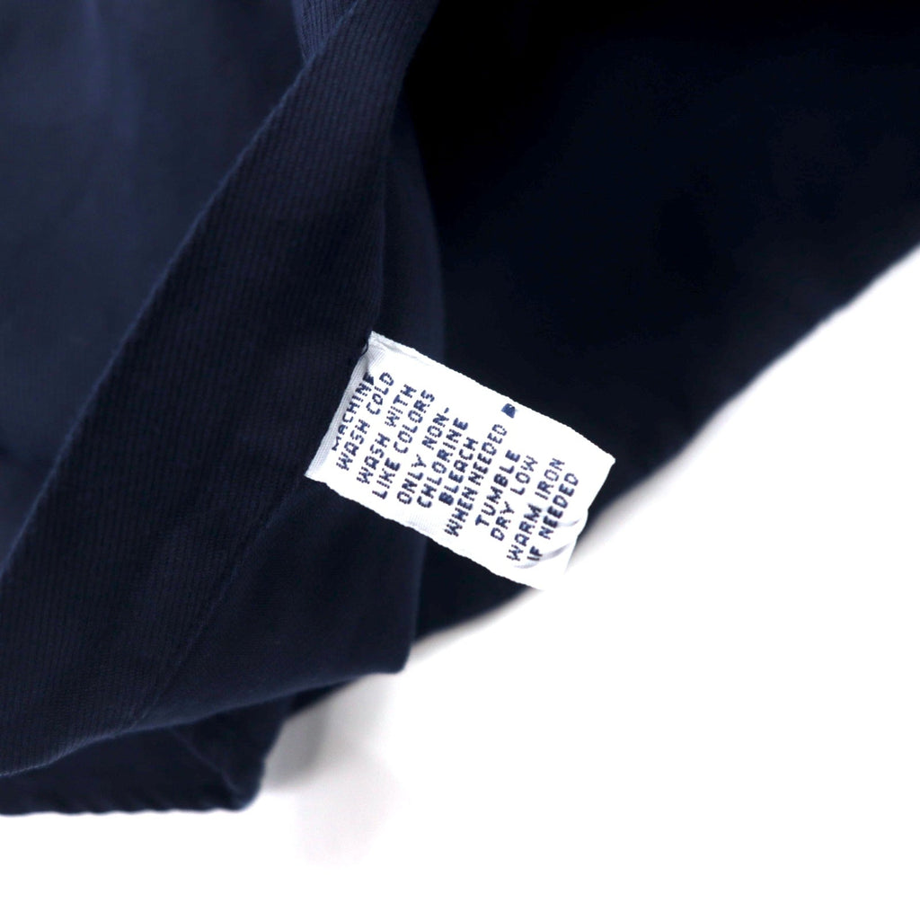 Ralph Lauren Anni '90 Camicia button-down Classic Fit XL Cotone blu scuro Ricamo piccolo pony