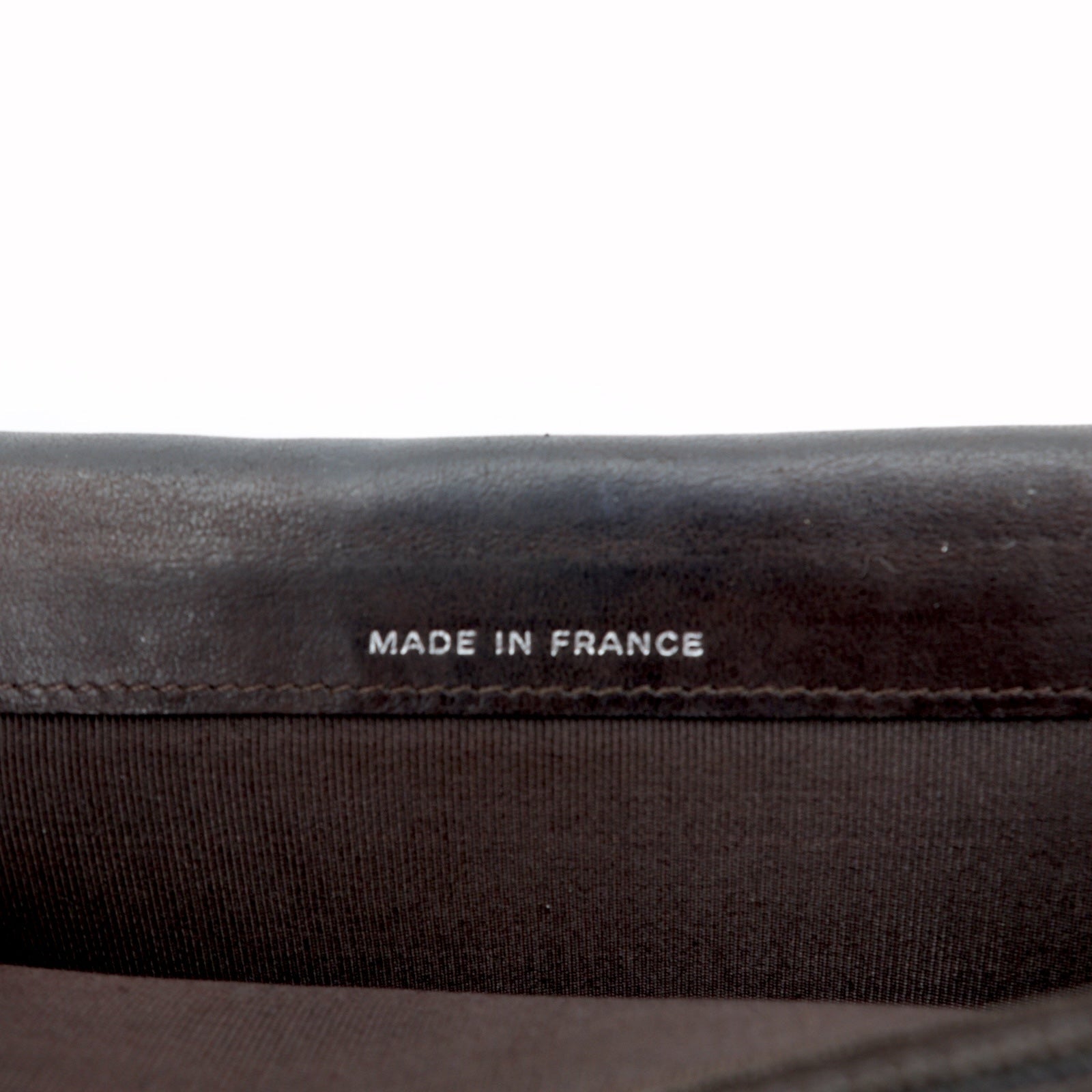 CHANEL 2.55ライン マトラッセ 財布 ブラック レザー キルティング ターンロック フランス製