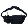 BLACK BEAUTY by HEAD PORTER Marsupio a vita e a spalla in nylon nero