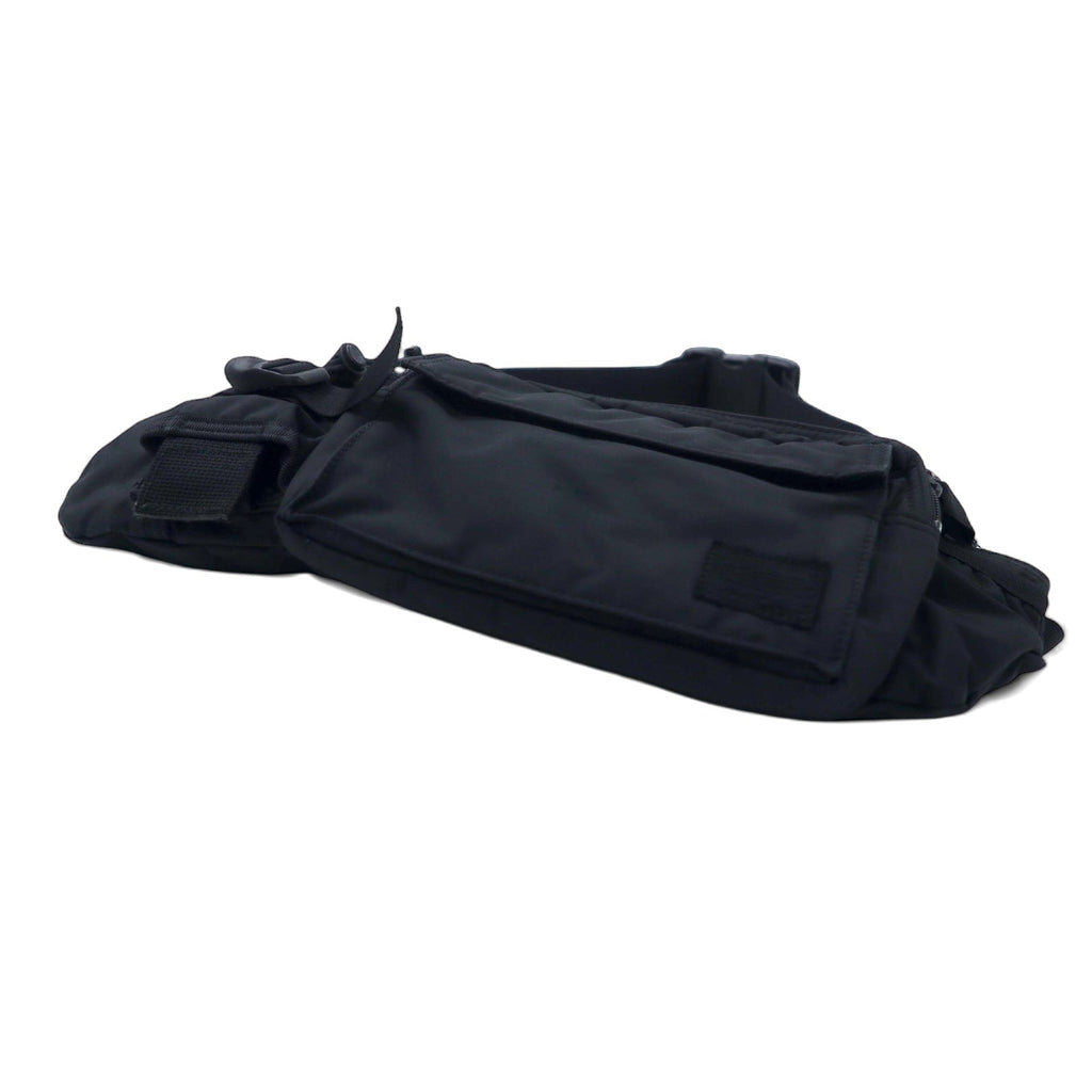 BLACK BEAUTY by HEAD PORTER Marsupio a vita e a spalla in nylon nero
