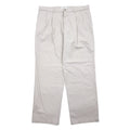 DOCKERS ( Levi's ) pantaloni chino ampi a pieghe 36 beige cotone CLASSIC FIT con piega centrale
