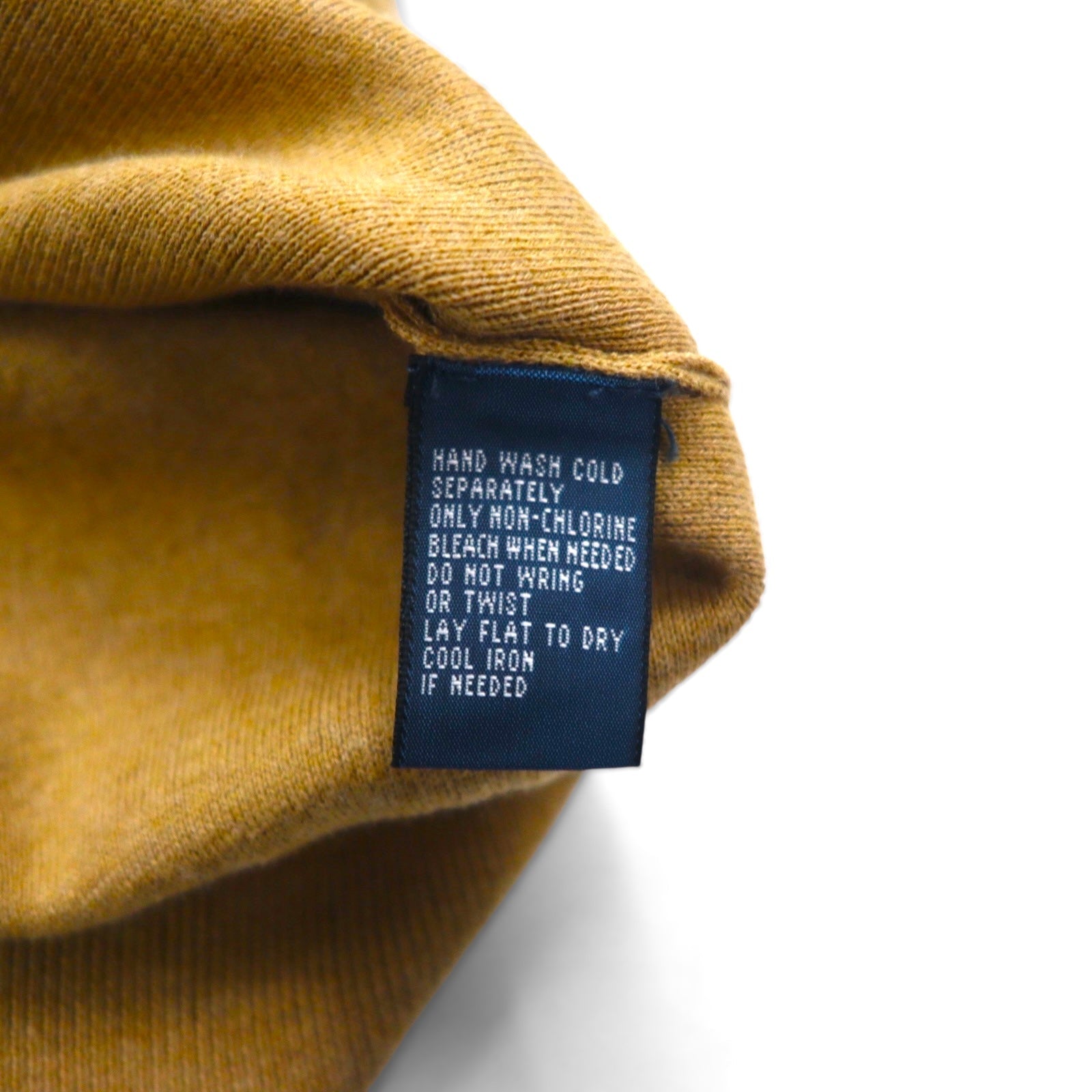Polo Ralph Lauren 90年代 Vネック ピマコットン ニット セーター L ベージュ スモールポニー刺繡