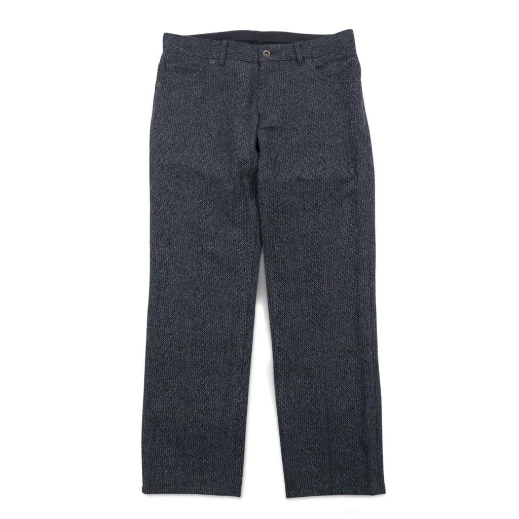 JOSEPH HOMME Pantaloni 5 tasche birdseye taglia M, grigio, in lana