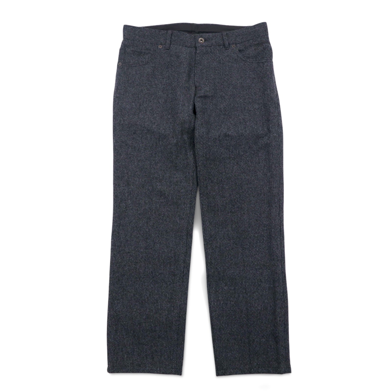 JOSEPH HOMME Pantaloni 5 tasche birdseye taglia M, grigio, in lana